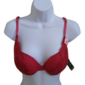 XOXO Red Rock Padded Push Up Bra, 34B